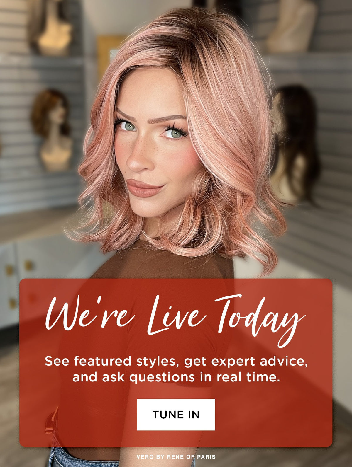 WERE GOING LIVE TODAY! TUNE IN