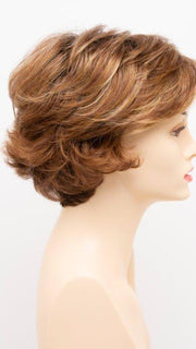 CREAMED COFFEE | Medium Brown roots and base with Cinnamon and Golden Blonde highlights