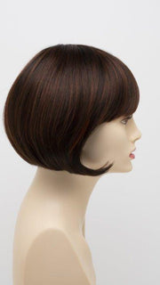 CHOCOLATE CHERRY | Dark Brown roots with overall Medium Brown base with Deep Red highlights