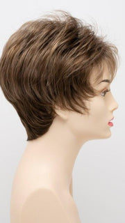 TOASTED SESAME | Medium Brown roots with overall Warm Cinnamon base and Golden Blonde hightlights