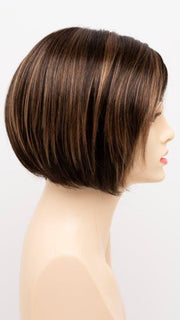 AMARETTO CREAM | Dark Brown roots with overall Medium Brown base with Honey Blonde highlights