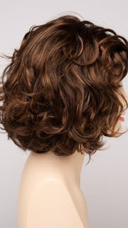 CHOCOLATE CARAMEL | Medium Brown with Soft Red and Blonde highlights