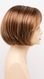 CREAMED COFFEE | Medium Brown roots and base with Cinnamon and Golden Blonde highlights