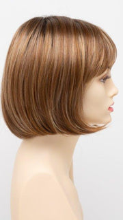 CREAMED COFFEE | Medium Brown roots and base with Cinnamon and Golden Blonde highlights