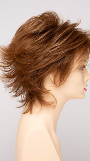 CREAMED COFFEE | Medium Brown roots and base with Cinnamon and Golden Blonde highlights