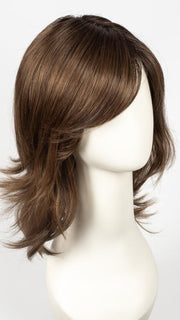 HOT MOCCA ROOTED | Medium Reddish Brown , light Auburn, Dark Auburn Brown Roots