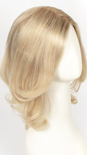 PASTEL BLONDE ROOTED | Pearl Platinum, Dark Ash Blonde, and Medium Honey Blonde mix with ash roots