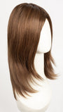 CHOCOLATE ROOTED | Medium to Dark Brown base with Light Reddish Brown highlights and Dark Roots