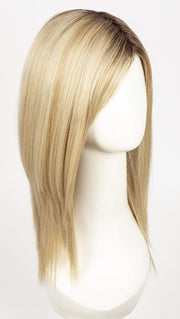 HONEY WITH CHAI LATTE | Light Golden Brown with Pale Golden Blonde & Meidum Golden Blonde Highlights on Top, Medium Brown Roots