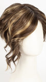 CMKISSRT4 | Golden Brown with Copper Blonde Highlights and Dark Brown Roots