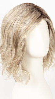 BUTTERBEER-BLONDE | Cool Light Blonde, Light Ash Blonde, and Golden Blonde with Medium Brown Roots