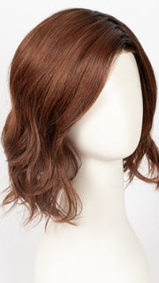 CAYENNE WITH GINGER ROOT | Dark Auburn, Medium Copper and Dark Brown Roots