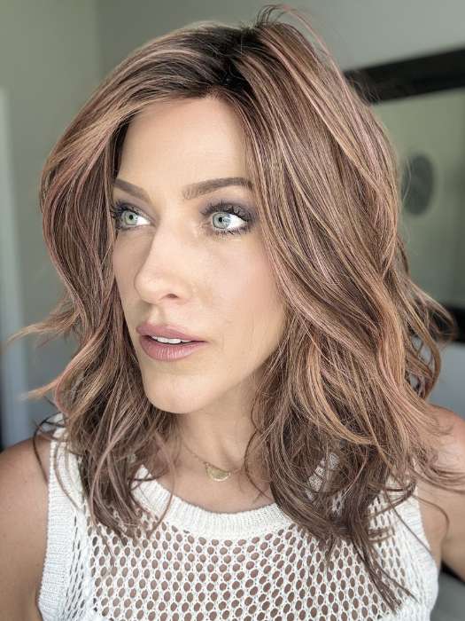 ellen wille touch tobacco rooted Wig Review | and an extended lace front for a lifelike hairline. Which one do you prefer?