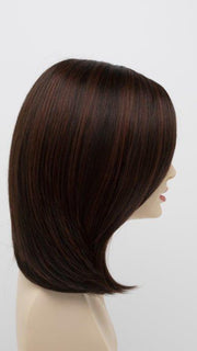 CHOCOLATE CHERRY | Dark Brown roots with overall Medium Brown base with Deep Red highlights
