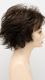 AMARETTO CREAM | Dark Brown roots with overall Medium Brown base with Honey Blonde highlights