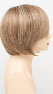 SPARKLING CHAMPAGNE | Medium Brown roots with overall Strawberry Blonde base and soft Golden Blonde highlights