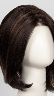 FS4/33/30A MIDNIGHT COCOA | Dark Brown, Medium Red, Medium Natural Red Blonde/Brown Blend with Medium Natural Red Blonde/Brown Blend Bold Highlights