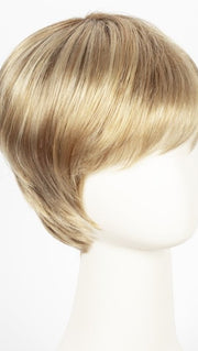 LIGHT CARAMEL ROOTED | Light Golden Blonde, Butterscotch Blonde, and Medium Honey Blonde Blend with Dark Roots