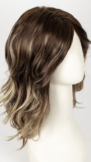 ICED-MOCHA | Light Chestnut Brown Base with Light Brown, Ash Blonde, and Golden Blonde Highlights