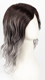 GRAYDIENT-STORM | Dark Brown Roots that Melt into Light Gray and Silver Tones Towards the Ends