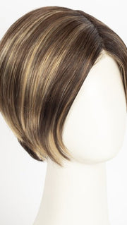 RMCKISSRT4 | Golden Brown with Copper Blonde highlights and Dark Brown roots