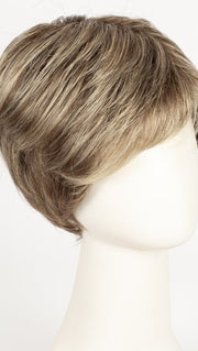 DARK SAND ROOTED | Light Brown base with  Lighest Ash Brown and Medium Honey Blonde blend and Dark Roots