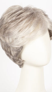 SNOW MIX | Pure Silver White with 10% Medium Brown & Silver White with 5% Light Brown blend