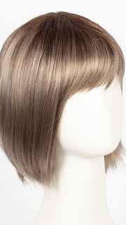 MILK-TEA-LR | Creamy beige with longer dark roots