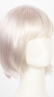 PASTEL-PINK | Cool silver blonde front and base with subtle whisper pink highlights