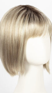 ROSE-GOLD-R | Blond base with reddish highlights and roots