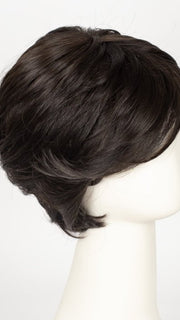 RL2/4 OFF BLACK | Black Evenly Blended with Dark Brown Highlights