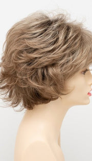 SPARKLING CHAMPAGNE | Medium Brown roots with overall Strawberry Blonde base and soft Golden Blonde highlights