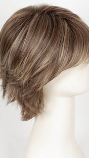 10/16/R8 | Dark roots fade into a beautiful blend of Medium Light Brown and Light Natural Blonde