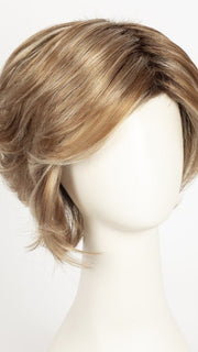 MIMOSA-HL | Light Red Brown with Dark Brown roots and Pale Blonde highlights