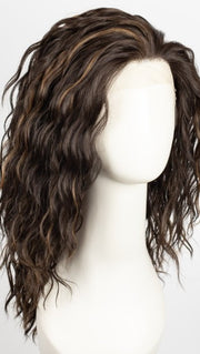 FS4/27 | 80% Medium Dark Brown with 20% Honey Blonde Frost