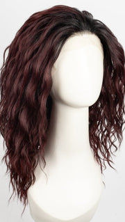 STT1B/99J | Two Tone Dark Burgundy Wine with Off Black Roots