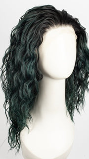 STT1B/GR2 | 50% Green mixed 50% Dark Brown with Off Black Roots