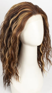 P4/33/GO | Medium Dark Brown, Copper Blonde, and Gold Mixed