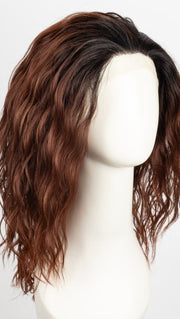 STT1B/735 | Burnt Orange and Dark Auburn mixed with Off Black Roots