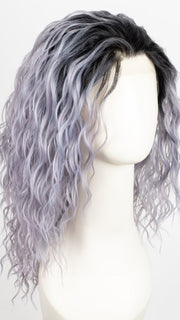 STT1B/LAV | Purple, Blue, and Pink Mixed with Off Black Roots