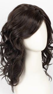 RL2/4 OFF BLACK | Black Evenly Blended with Dark Brown Highlights