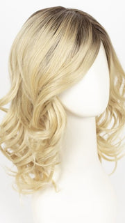 RL613SS SHADED PLATINUM | Dark Brown roots with Warm Platinum Blonde