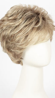 CHAMPAGNE ROOTED 22.16.25 | Light Beige Blonde, Medium Honey Blonde, and Platinum Blonde blend with Dark Roots
