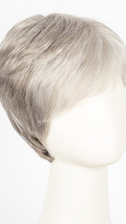 SNOW MIX 60.56.58 | Pure Silver White with 10% Medium Brown & Silver White with 5% Light Brown Blend