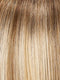 12FS12 MALIBU BLONDE | Light Gold Brown, Light Natural Gold Blonde, and Pale Natural Gold-Blonde Blend, Shaded with Light Gold Brown