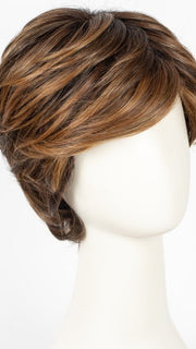 RL8/29SS SHADED HAZELNUT | Warm Medium Brown Evenly Blended with Ginger Blonde with Dark Roots