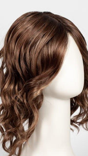 30A27S4  | Medium Natural Red and Medium Red-Gold Blonde Blend, Shaded with Dark Brown