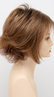 CREAMED COFFEE | Medium Brown roots and base with Cinnamon and Golden Blonde highlights