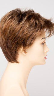 CREAMED COFFEE | Medium Brown roots and base with Cinnamon and Golden Blonde highlights