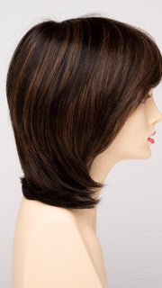 AMARETTO CREAM | Dark Brown roots with overall Medium Brown base with Honey Blonde highlights